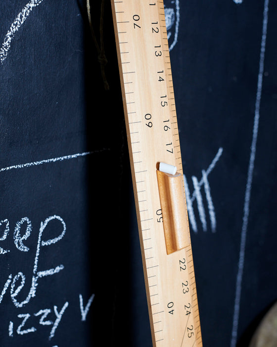 1 metre wooden ruler - perfect for chalkboards or fabric
