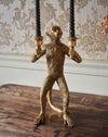 gold monkey candelabra