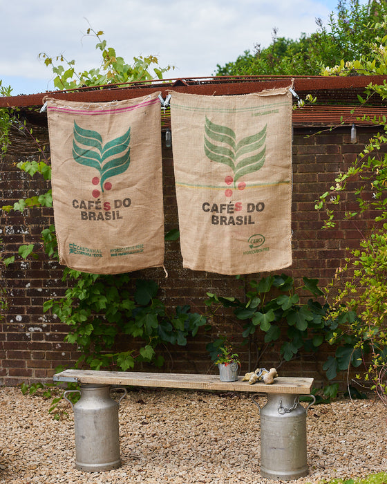 Recycled Hessian Coffee Sacks - Cafe Do Brazil