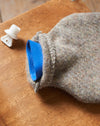 recycled wool water bottles  with a blanket stitch 