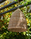 natural RATTAN LAMPSHADE