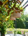 natural RATTAN LAMPSHADE