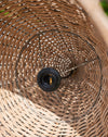 natural RATTAN LAMPSHADE with e27 fixing