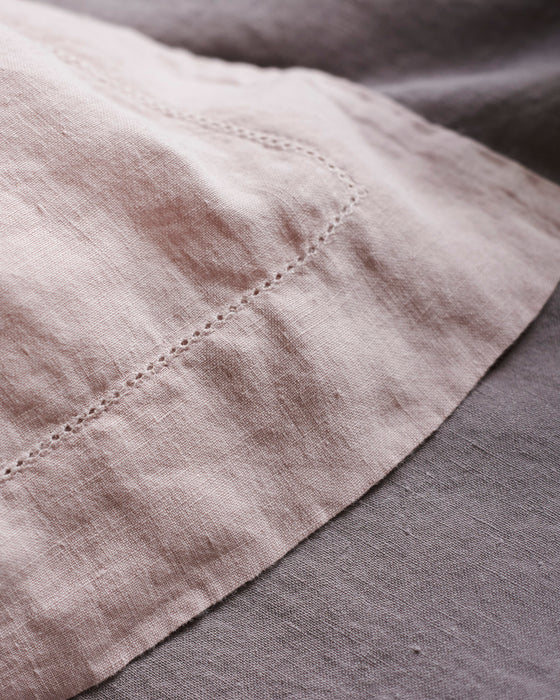 French linen duvet covers & pillows in shades of Provence.