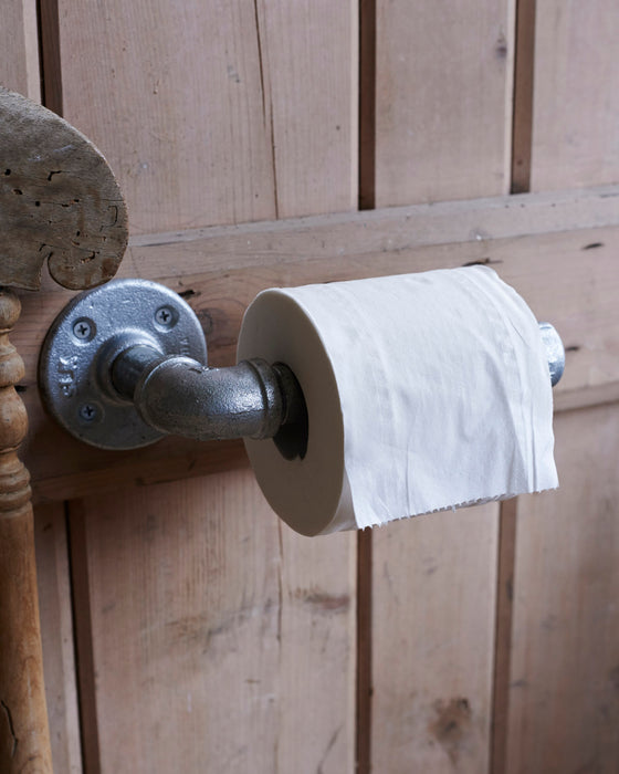 3/4 inch galvanised industrial toilet roll holder