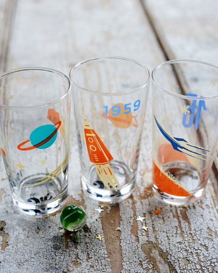 Cosmos drinking glasses