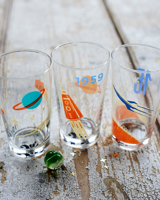 Cosmos drinking glasses