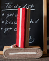 Traditional felt blackboard duster - Red
