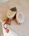 oiled beechwood scrubbing brush