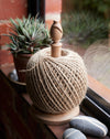 Oak Garden twine stand with Large 500g jute string