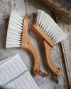 Finest quality goat hair cockpit hand brush - beech handle