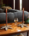 Rustic Wax Candles set of 2 - 14 hour burning time
