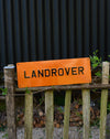 Bespoke Landrover signs