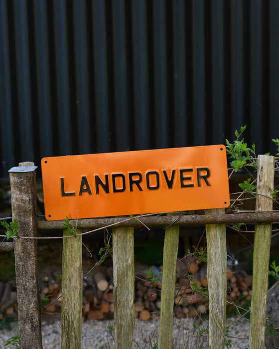 Bespoke Landrover signs