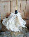 Luxury Ostrich feather duster-white