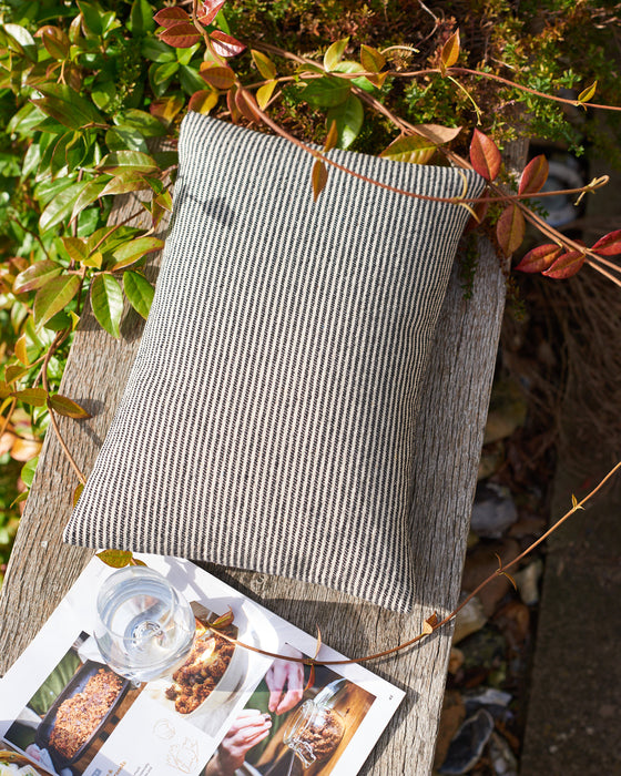 Striped Canvas outdoor scatter cushions