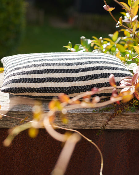 Striped Canvas outdoor scatter cushions