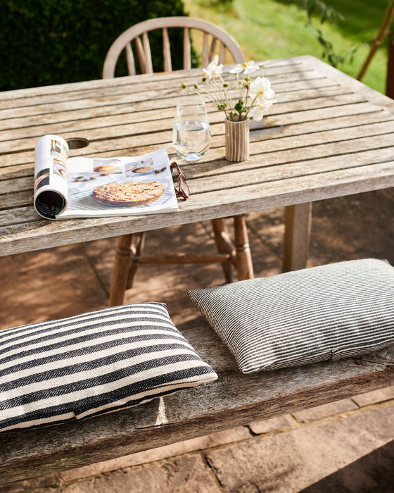 Striped Canvas outdoor scatter cushions