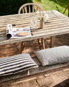 Striped Canvas outdoor scatter cushions