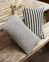 Striped Canvas outdoor scatter cushions