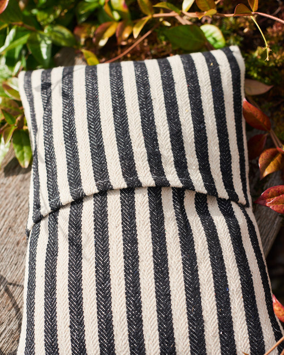 Striped Canvas outdoor scatter cushions