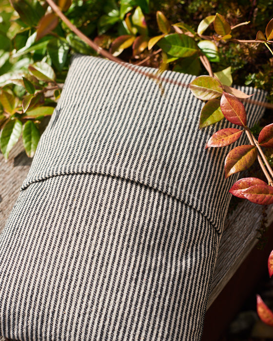 Striped Canvas outdoor scatter cushions