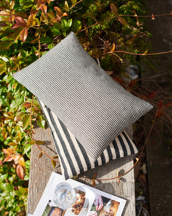 Striped Canvas outdoor scatter cushions