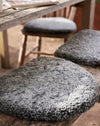 luxurious padded wool seat cushion