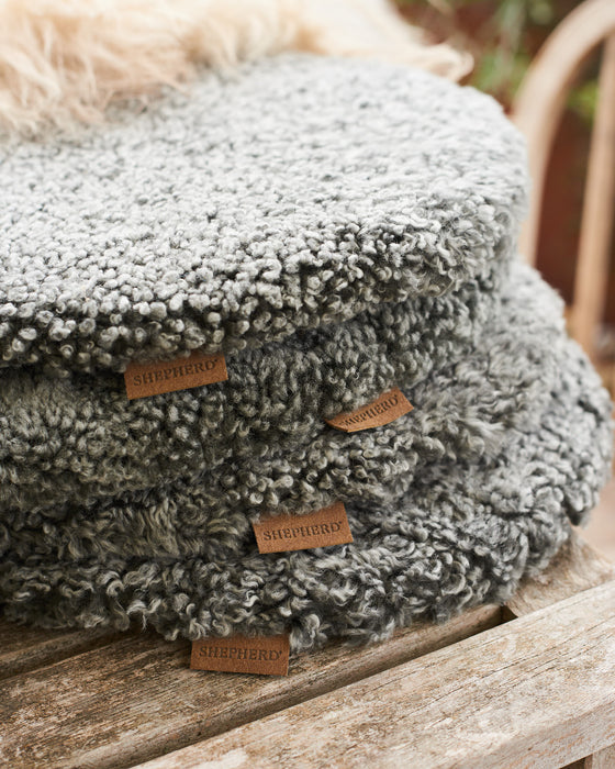 Padded 100% Wool seat cushion