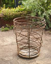 Bespoke twisted metal brazier