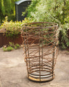 Bespoke twisted metal brazier