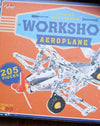 Metal Aeroplane model kit in retro box.