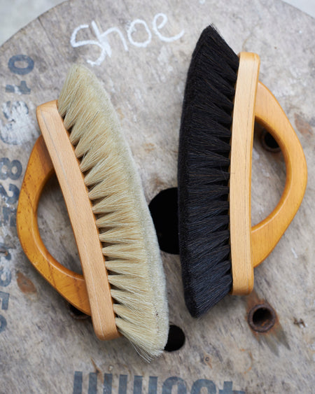 Finest Quality horse hair shoe shining brush